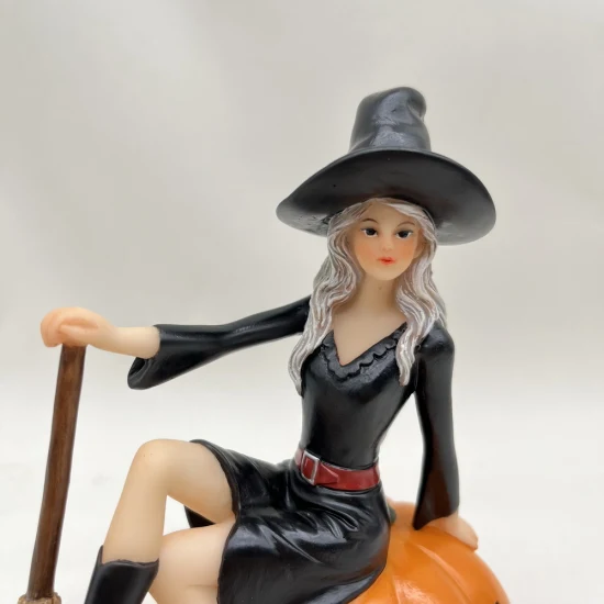 Statuette in miniatura di Halloween in resina Decorazione regalo di Halloween per bambini fai-da-te